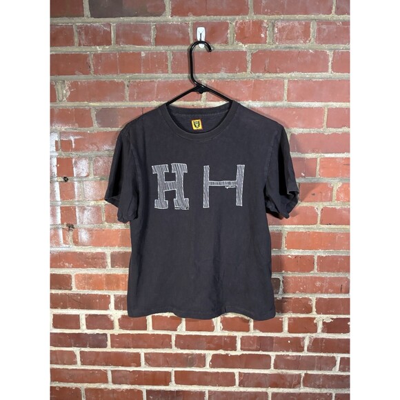 Hypebeast 10th Anniversary Collab Human Made Black Shirt Adult Small(?) - Picture 1 of 7